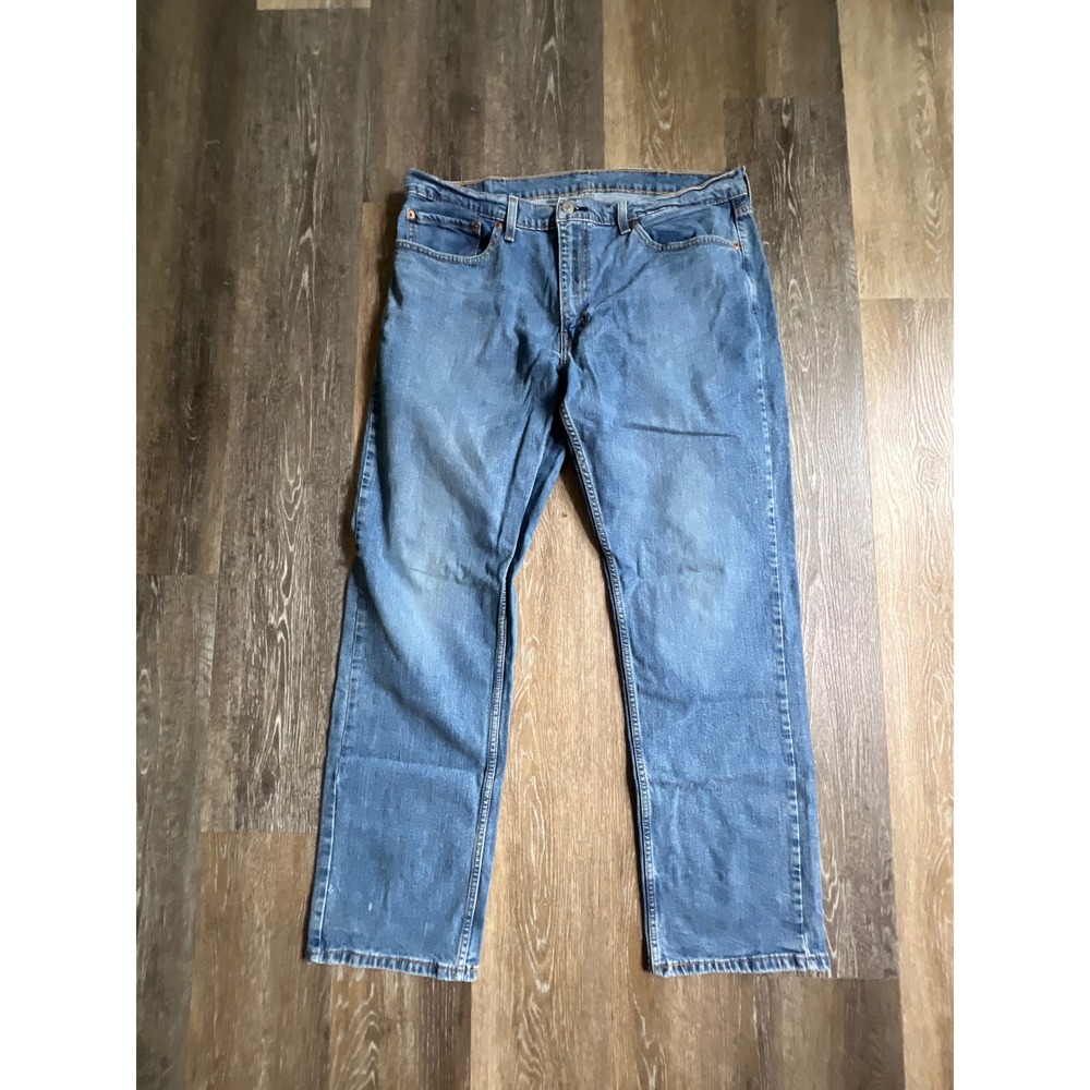 Levis 559 Relaxed Straight Jeans Mens 38x32 Blue Denim Classic Fit Pant